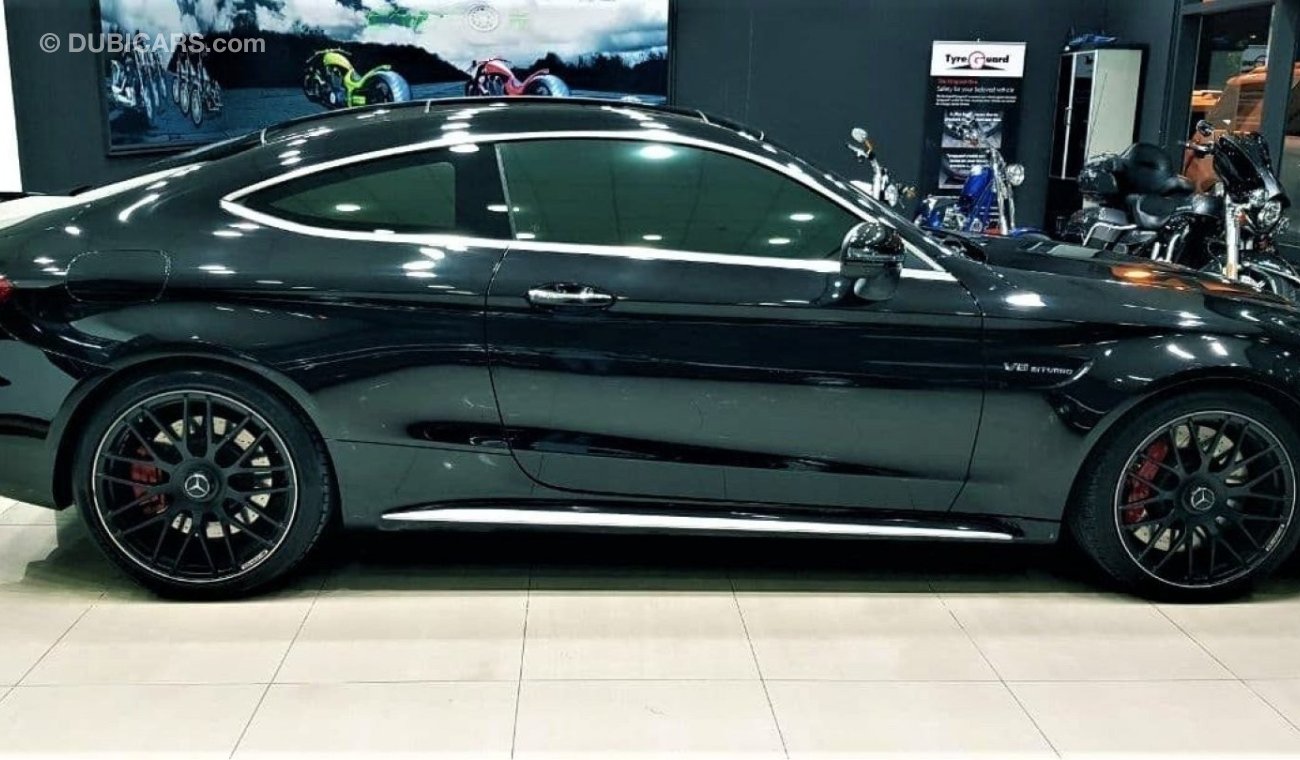 Mercedes-Benz C 63 Coupe SPECIAL OFFER MERCEDES C63 S COUPE 2017 MODEL WITH 67000 KM ONLY FOR 175 K AED