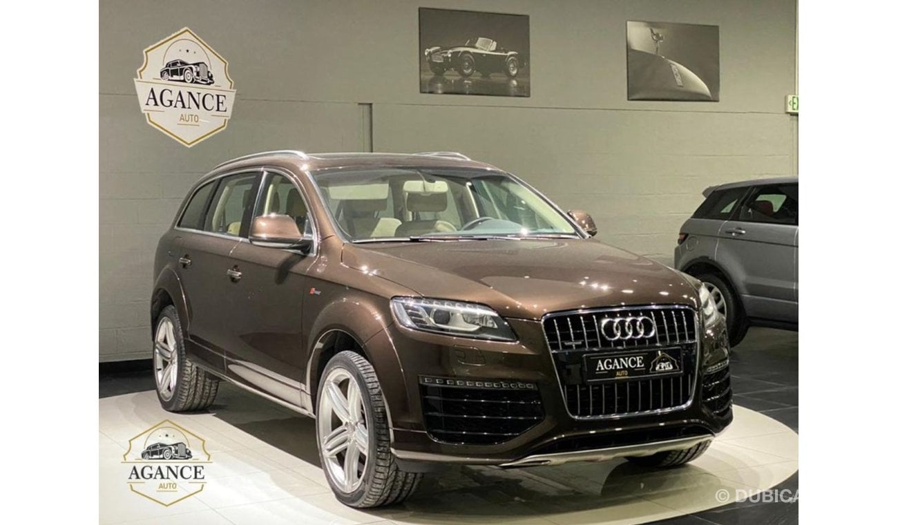 أودي Q7 Supercharged, Low Mileage, Audi Service History, Warranty, GCC