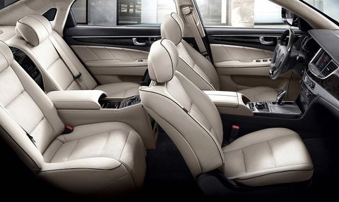 Hyundai Centennial interior - Seats