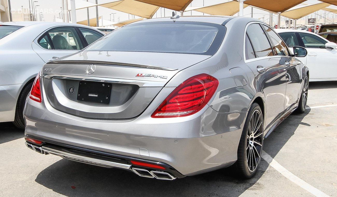 Mercedes-Benz S 550 With S63 AMG body kit