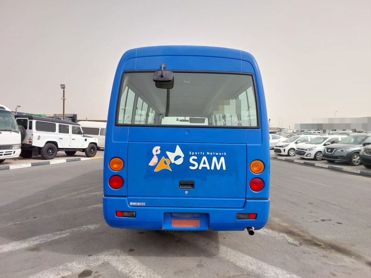 ميتسوبيشي روزا MITSUBISHI ROSA BUS RHD 2006 MODEL 4.8 L DIESEL MANUAL(PM00143)