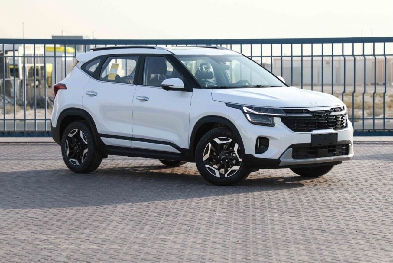 Kia Seltos 2024 KIA SELTOS 1.5 DELUXE - White inside Black | Export Only