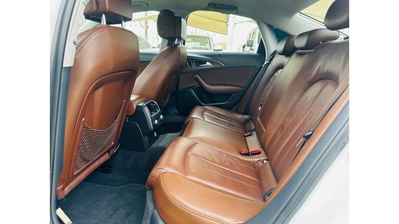 أودي A6 TFSI موديل 2014 GCC CAR PERFECT CONDITION INSIDE AND OUTSIDE FULL OPTION SUN ROOF