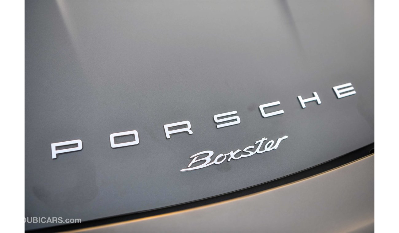 Porsche Boxster AED 2,376 Per Month - 2 Years Warranty