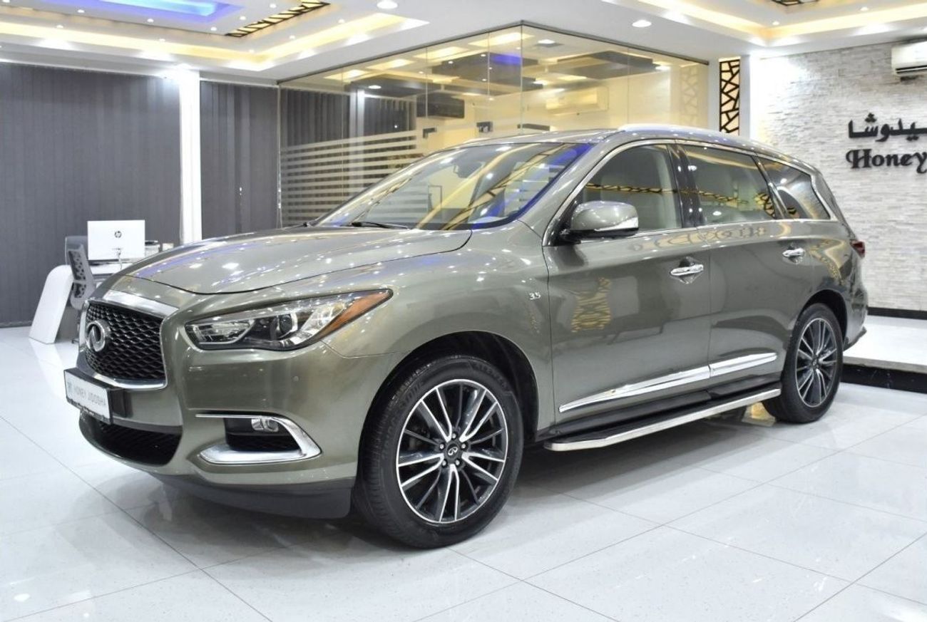 Infiniti QX60 EXCELLENT DEAL for our Infiniti QX60 ( 2017 Model ) in Gray/Green Color GCC Specs
