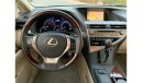 Lexus RX350 **2015**