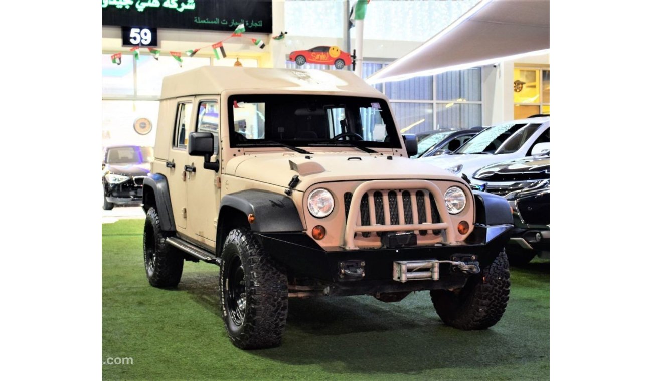 جيب رانجلر ONLY 23000 KM !!! ( DIESEL ) One And Only Jeep Wrangler "ARMY INSPIRED" 2013 Model!! in Desert Brown