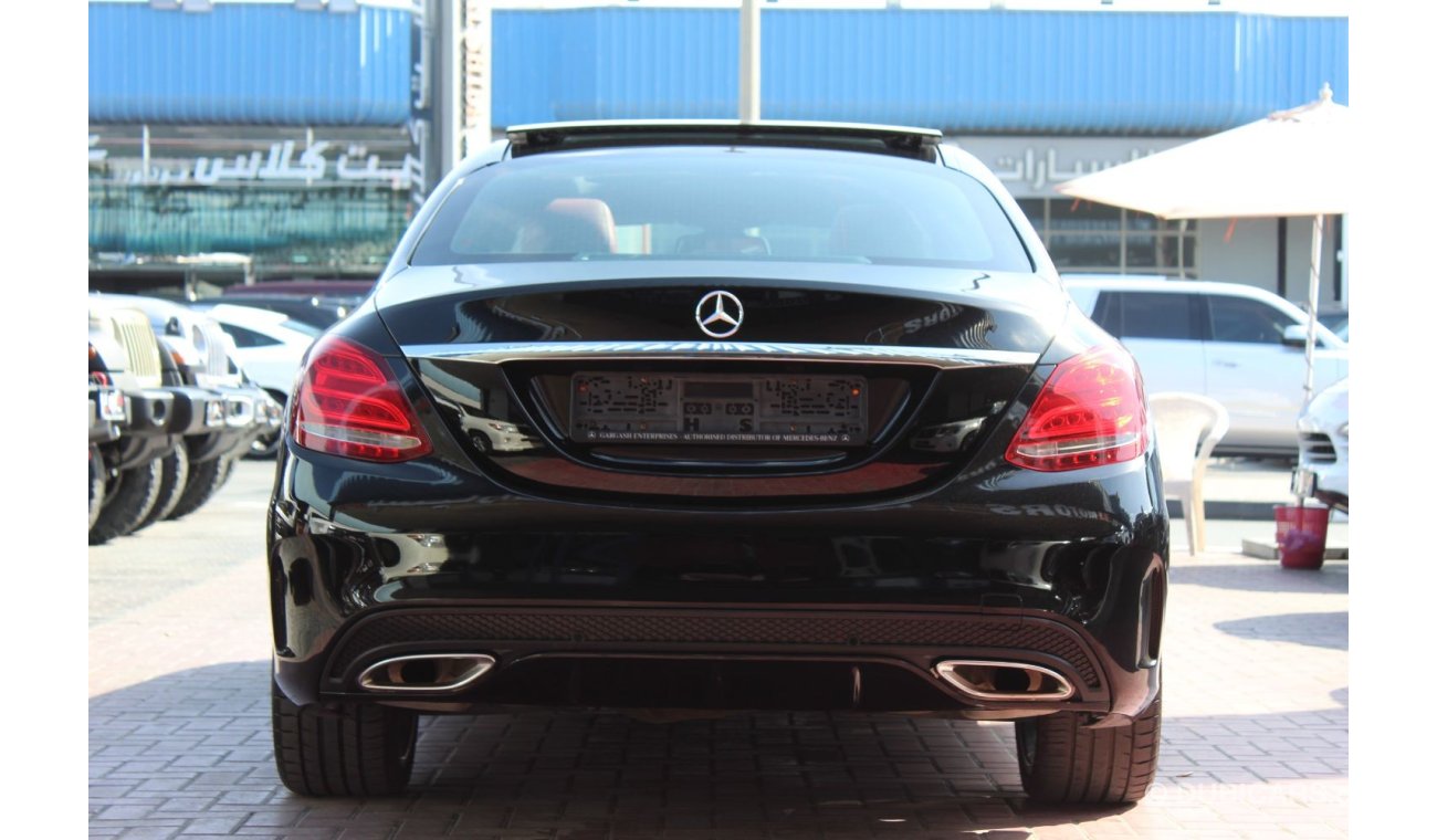 Mercedes-Benz C200 AMG GCC 2015 LOW MINT IN CONDITION