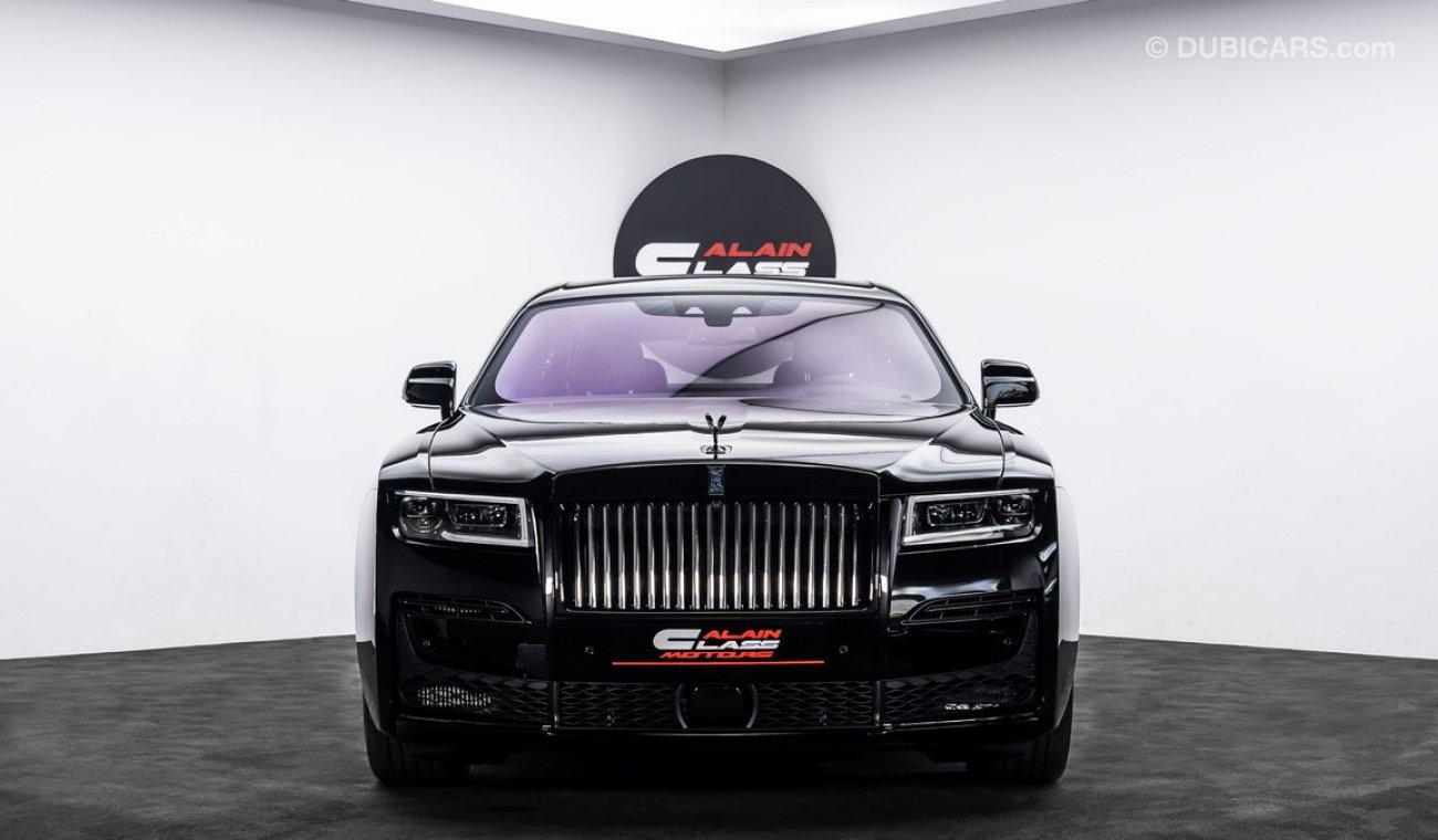 Rolls-Royce Ghost Black Badge 2024 - GCC Under Warranty and Service Contract