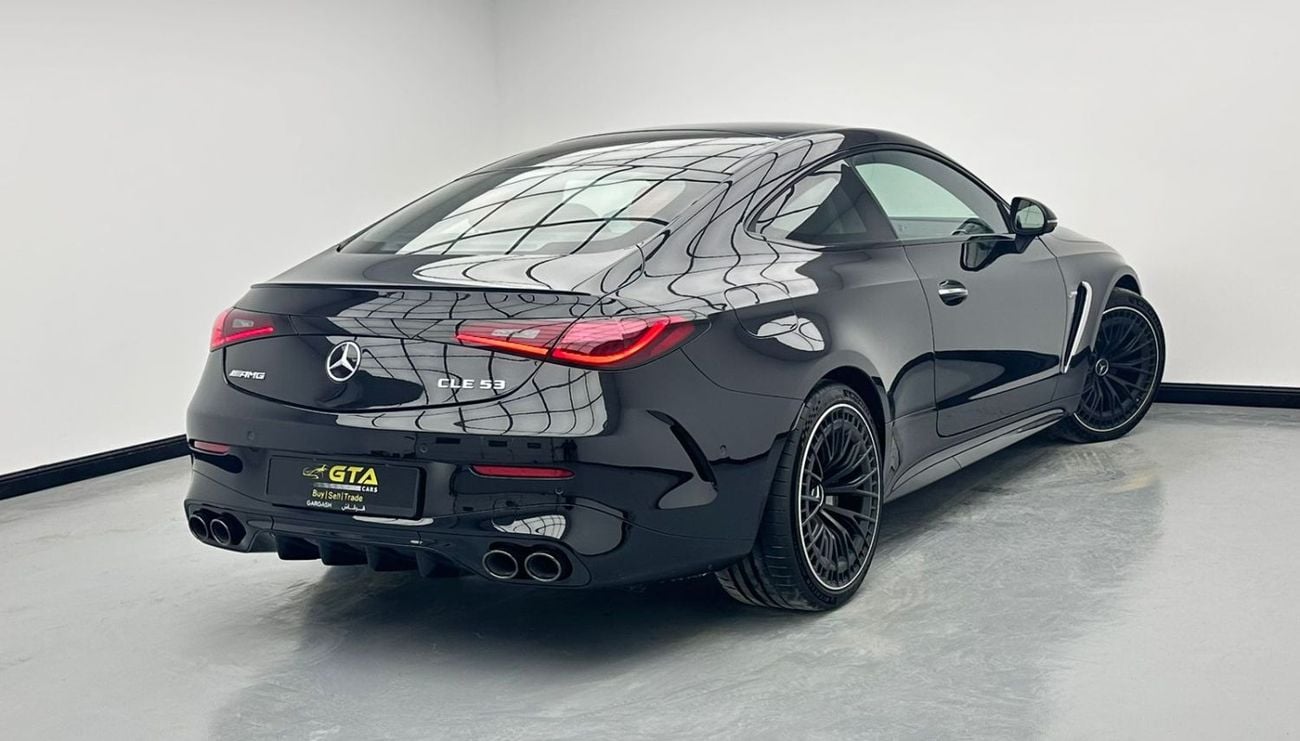Mercedes-Benz CLE 53 AMG Coupe 2024 Mercedes-Benz CLE 53 AMG, Gargash Warranty + Service History, Gargash FSH, GCC