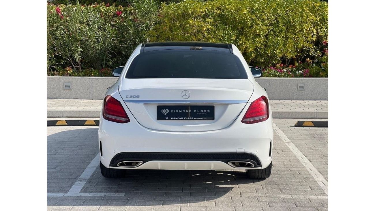 Mercedes-Benz C 200 AMG Pack Mercedes C200 AMG 360 Camera Panoramic  Ventilation Seats  Full option GCC 2018  61,000 KM