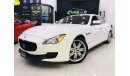 Maserati Quattroporte GTS V8 - 2014 - GCC - UNDER WARRANTY + FREE SERVICE - ( 2,100 AED PER MONTH )