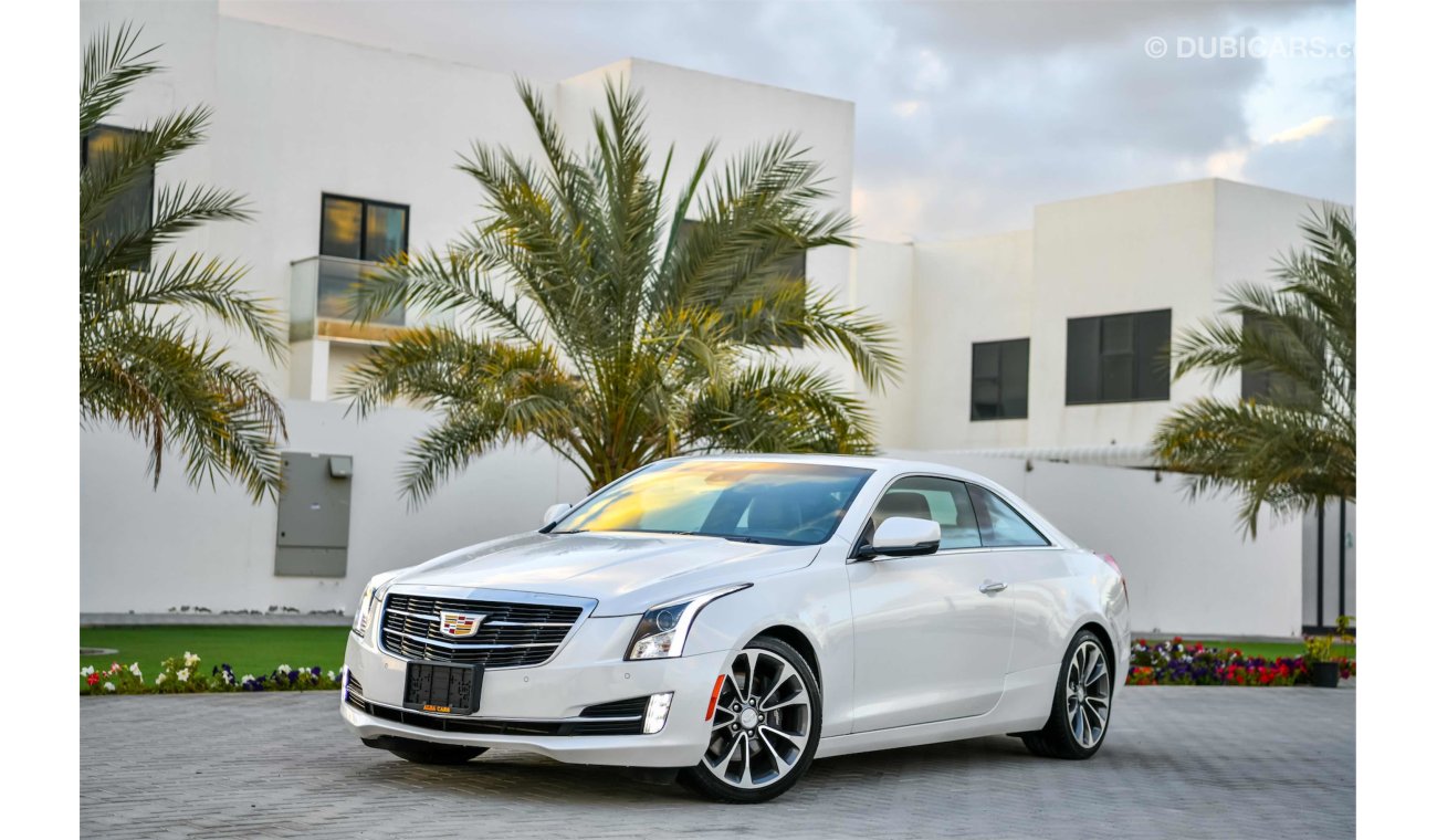 Cadillac ATS Agency Warranty and Service Contract!  - GCC - AED 1,418 PER MONTH- 0% DOWNPAYMENT