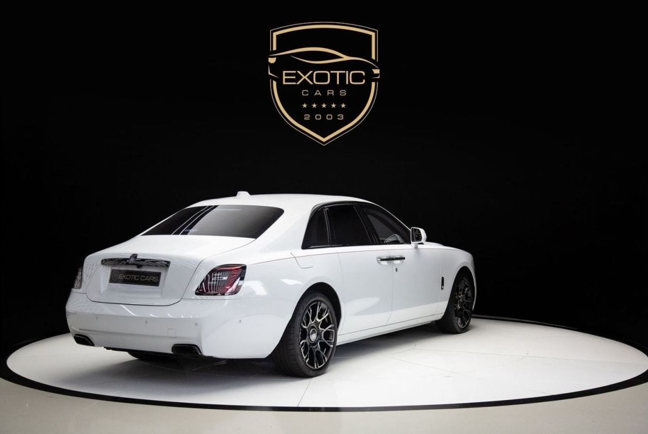 رولز رويس جوست بلاك بادج