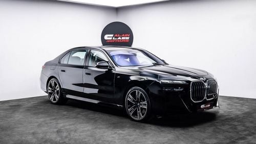 BMW 740i 2024 - GCC - Under Warranty and Service Contract