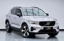 Volvo XC40 2023 Volvo XC40 B4 Ultimate Dark, 2028 Volvo Warranty, Volvo Full Service History, GCC
