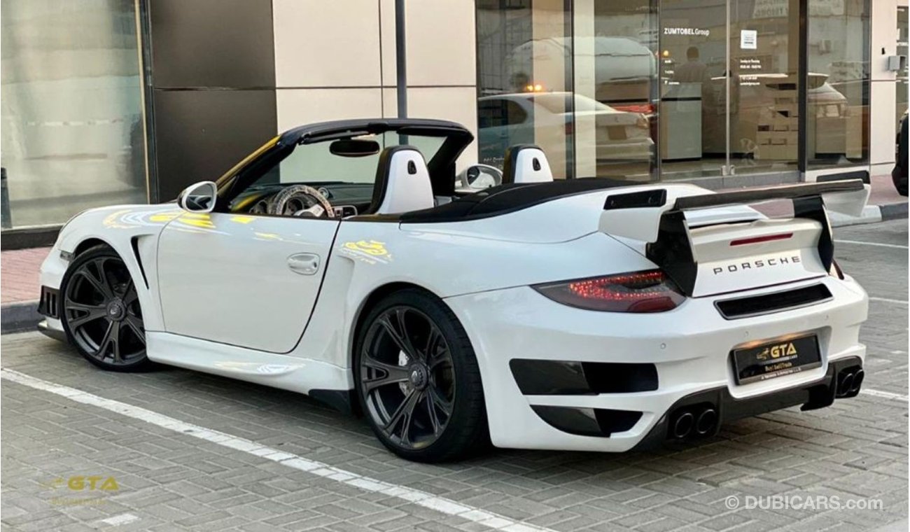 بورش 911 توربو S 2011 Porsche 911 Turbo S Cabriolet Techart GT Street R, GCC, Mint Condition