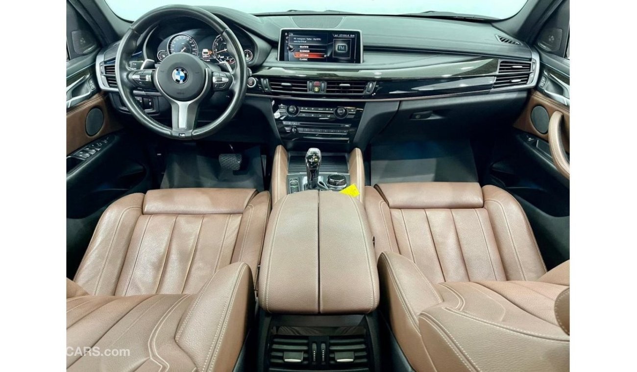 بي أم دبليو X6 2018 BMW X6 50i xDrive M-Sport, October 2025 BMW Service Contract, Low Kms, Warranty, Full Opt, GCC