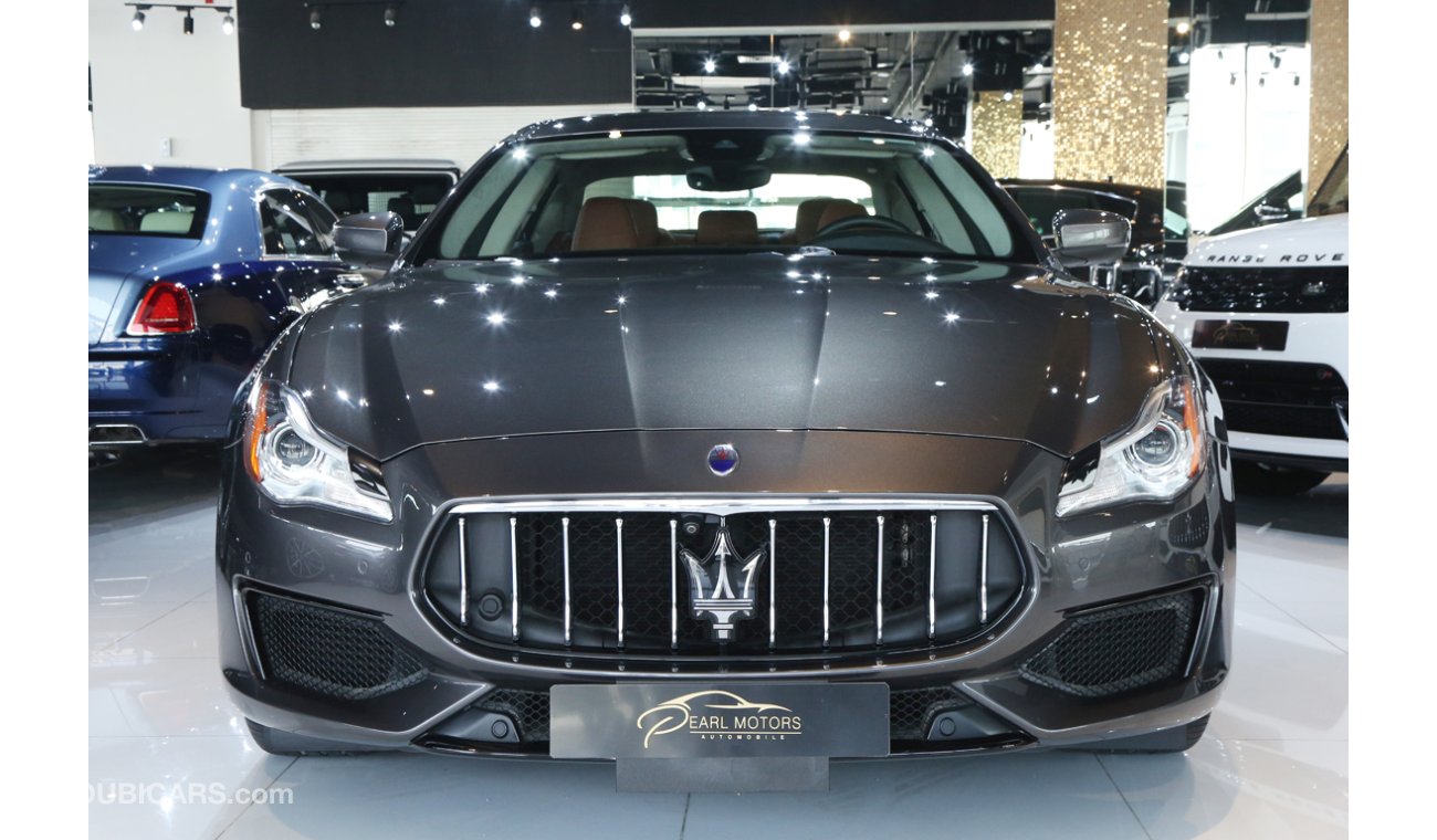 مازيراتي كواتروبورتي (( ONLY 12,000KM )) MASERATI QUATTROPORTE GTS 3.8L V8 BITURBO - WARRANTY/SERVICE CONTRACT