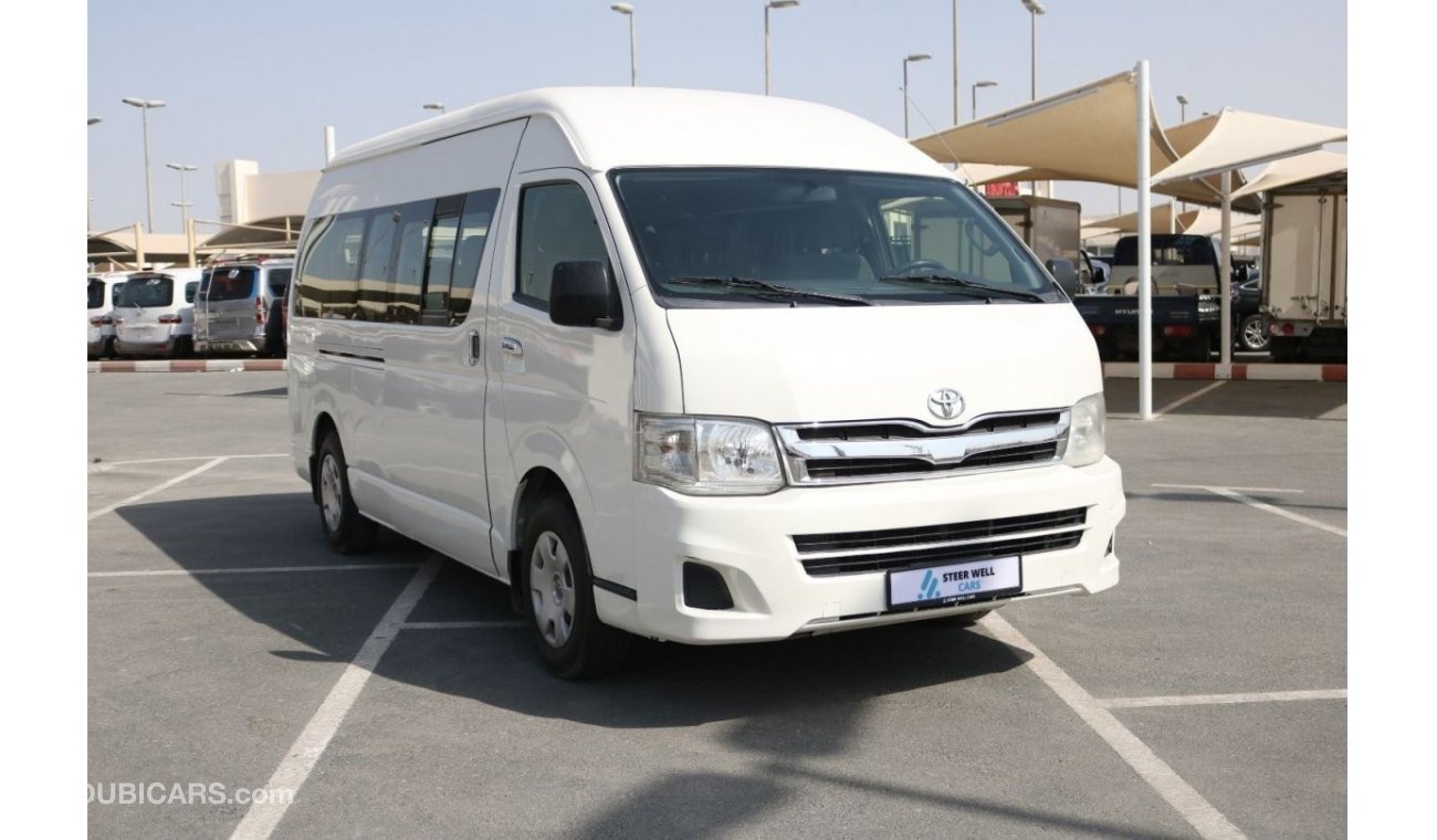 Toyota Hiace GL 15 SEATER HI ROOF PASSENGER BUS WITH GCC SPECS