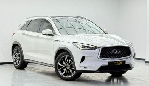 Infiniti QX50 Luxury 2.0L 4WD 2022 Infiniti QX50, Oct/2027 Infiniti Warranty,Infiniti Full Service History, GCC