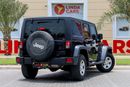 جيب رانجلر Jeep Wrangler Unlimited Sport  2018 GCC under Warranty with Flexible Down-Payment/ Flood Free.