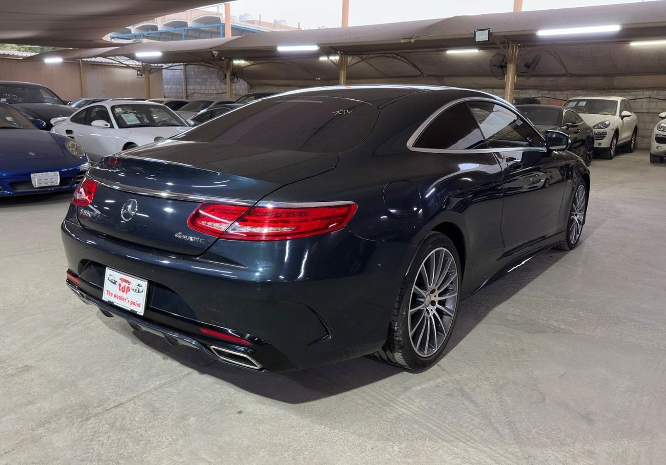 Mercedes-Benz S 550 Coupe MERCEDES S550 COUPE EDITION 1 2015 | ANTHRACITE BLUE EXTERIOR | CRYSTAL GREY INTERIOR | 6 BUTTONS