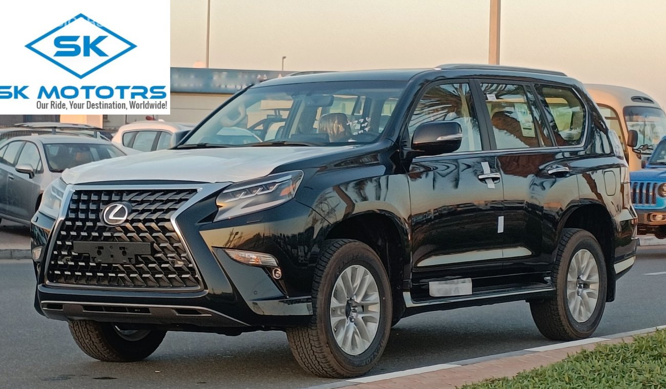 لكزس GX 460 4.6L PETROL, MEMORY + FONT POWER SEATS / SUNROOF / FULL OPTION (CODE # L460)