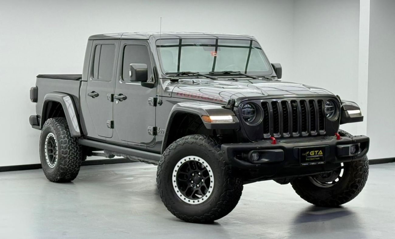 Jeep Gladiator Rubicon 3.6L 2020 Jeep Gladiator Rubicon, 2026 Jeep Warranty + Service Pack, Full Jeep Service Histo