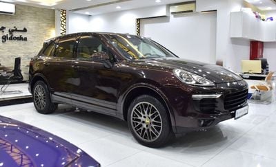 Porsche Cayenne PLATINUM EDITION EXCELLENT DEAL for our Porsche Cayenne ( 2018 Model ) in Brown Color American Specs