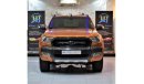 Ford Ranger EXCELLENT DEAL for our FORD Ranger 4x4 WILDTRAK 2017 Model!! in Orange Color! GCC Specs