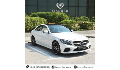 مرسيدس بنز C 200 AMG باك مرسيدس سي 200 خليجي بانوراما، كامل تشييكات وكالة