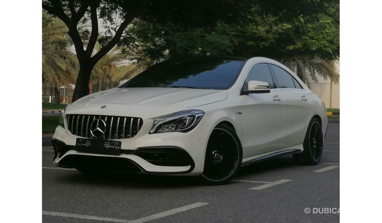 مرسيدس بنز CLA 250 Mercedes CLA 250 2018 Kit 45 PRICE 85000 AED TRAVELD DISTANCE 57000KM Imported America Very Clean In