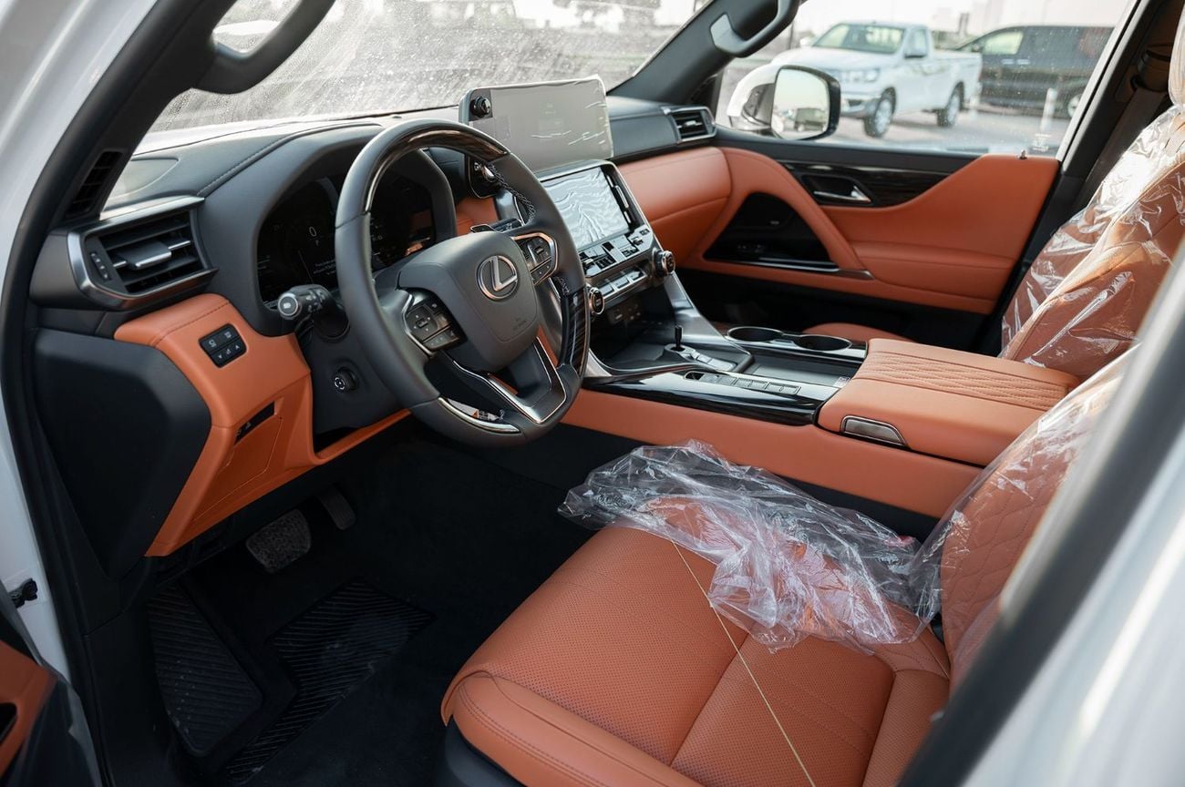 Lexus LX700h 2026 Lexus LX700h VIP 3.5L Petrol AT (White - Orange)