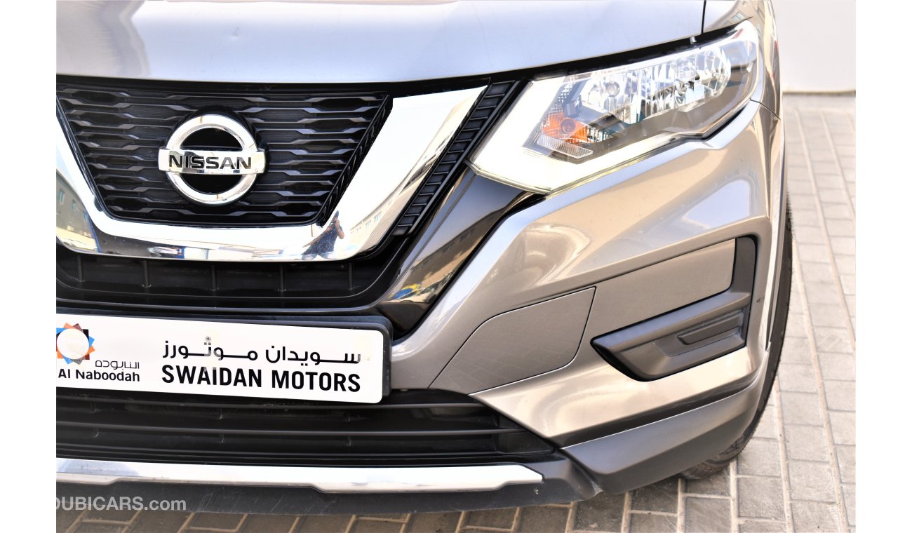 Nissan X-Trail AED 1564 PM | 2.5L S 2WD GCC WARRANTY