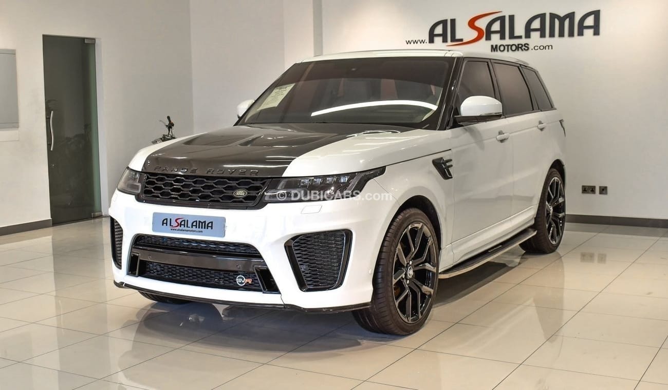 Land Rover Range Rover Sport With SVR body kit