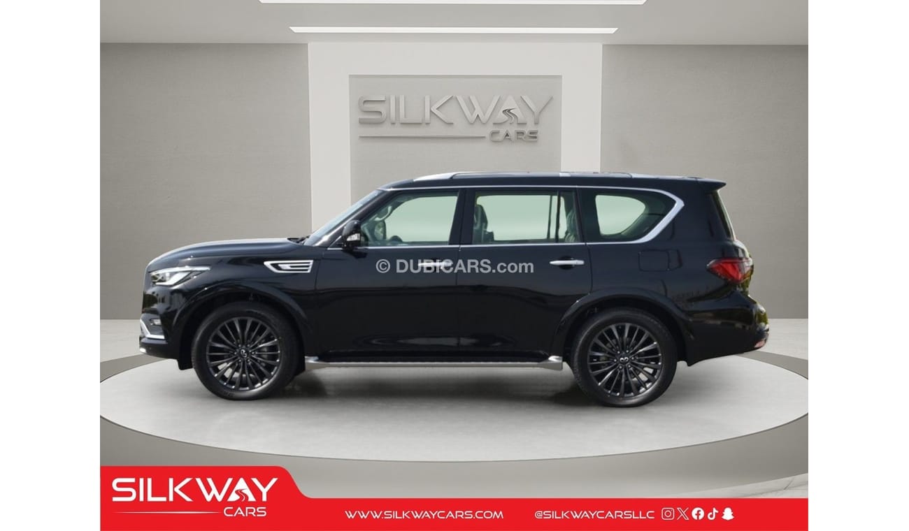 إنفينيتي QX80 سنسوري برو أكتف 8 Infiniti QX80 Luxury Full option Gcc Export Only