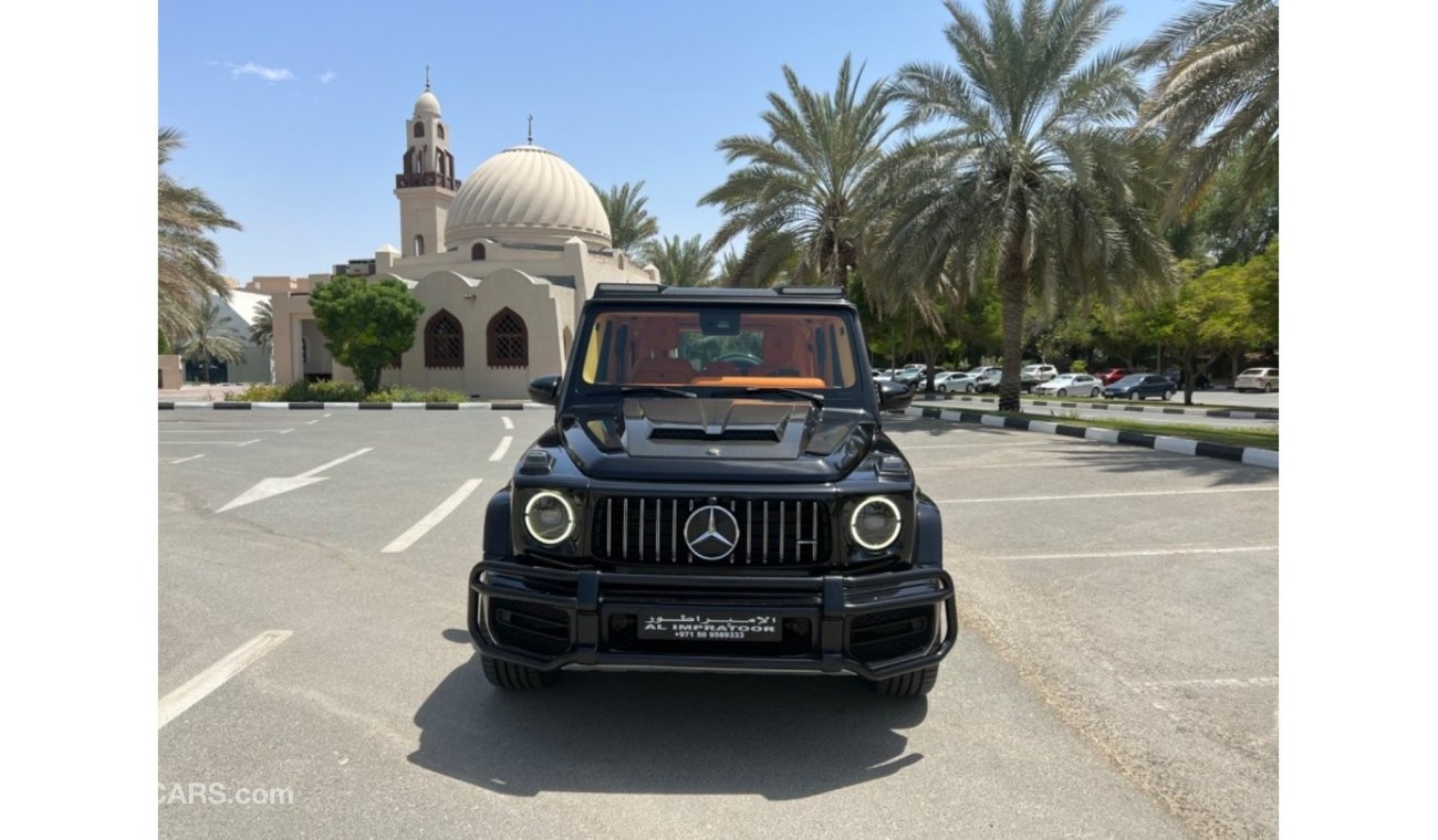 مرسيدس بنز G 63 AMG نسخة  1 السيارة بحالة الركالة