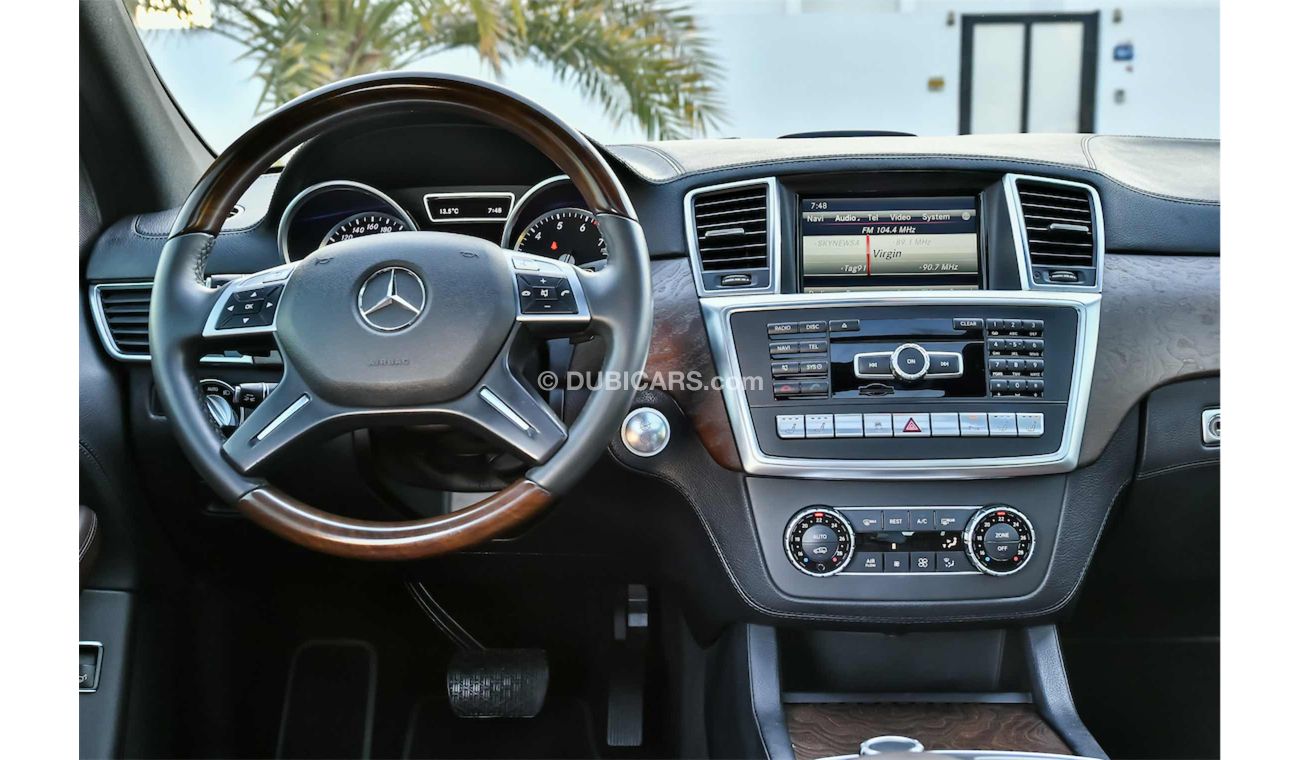 Mercedes-Benz ML 500 AMG Kit - Fully Loaded - GCC - AED 2,037 Per Month - 0% DP