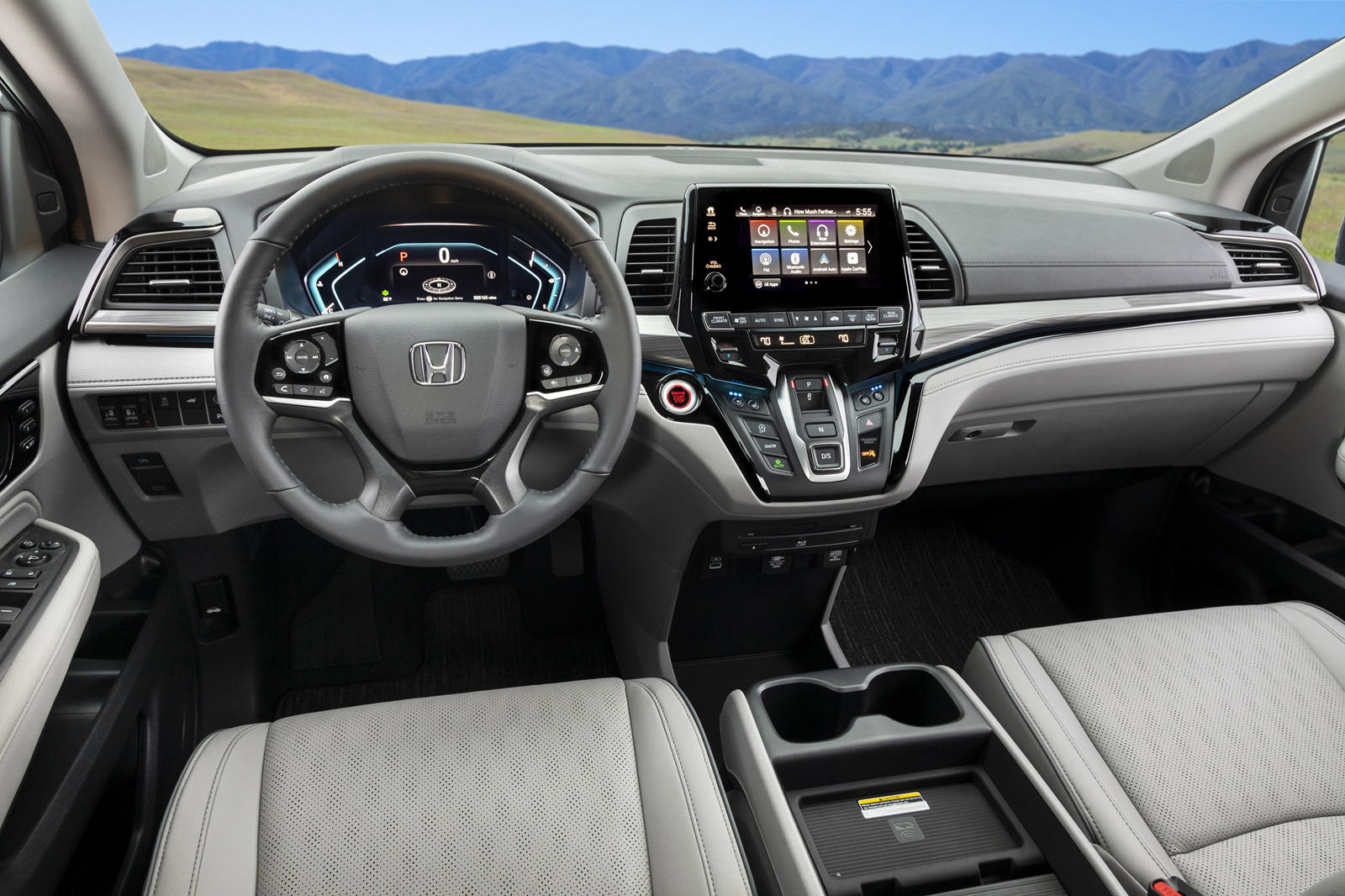 Honda Odyssey interior - Cockpit
