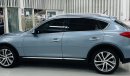 Infiniti QX50 Luxury Luxury GCC .. FSH .. Original Paint .. Perfect Condition