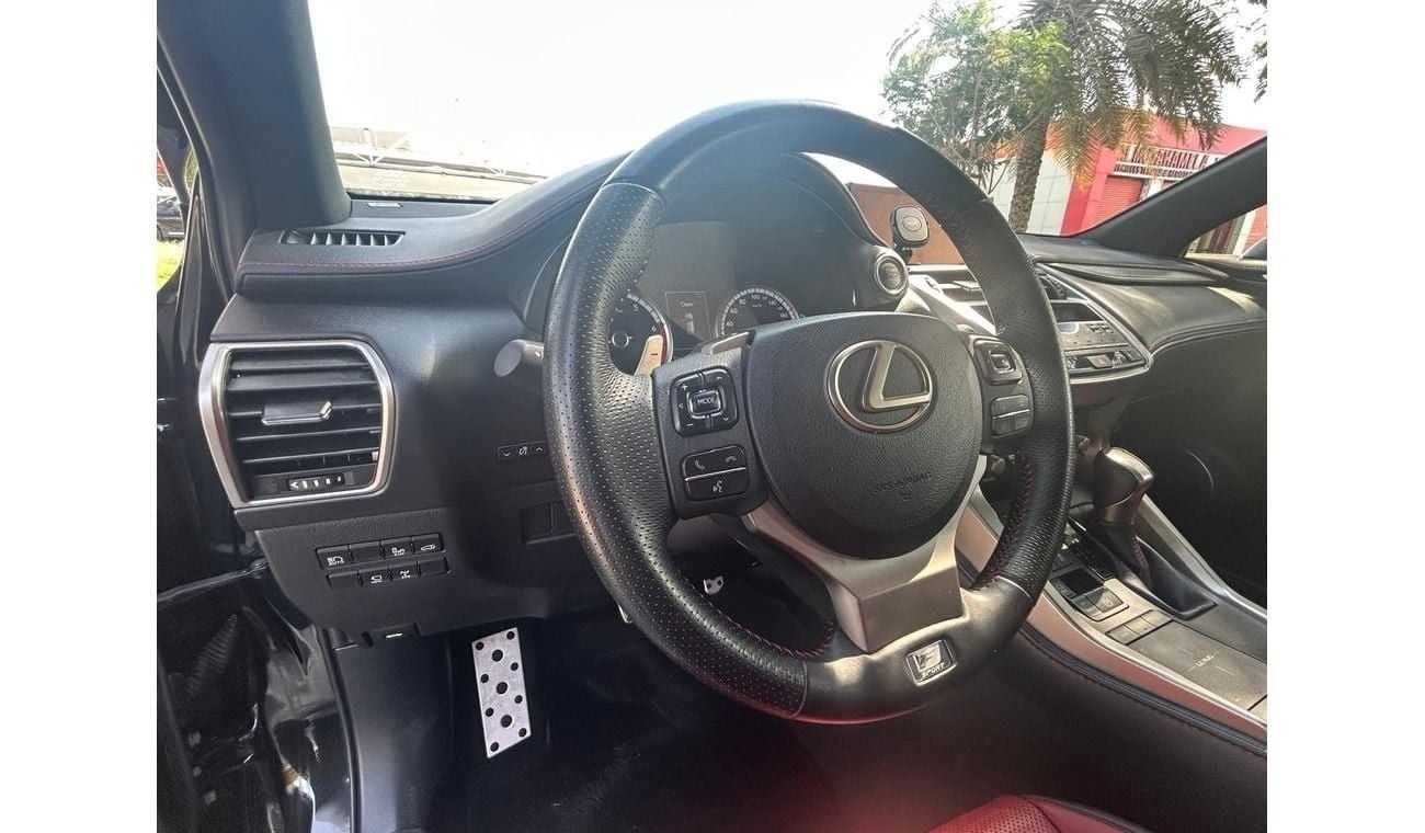 لكزس NX 300 F Sport Platinum 2.0L LEXUS NX300 F-SPORT 2018 GCC LOW MILEAGE SINGLE OWNER IN MINT CONDITION