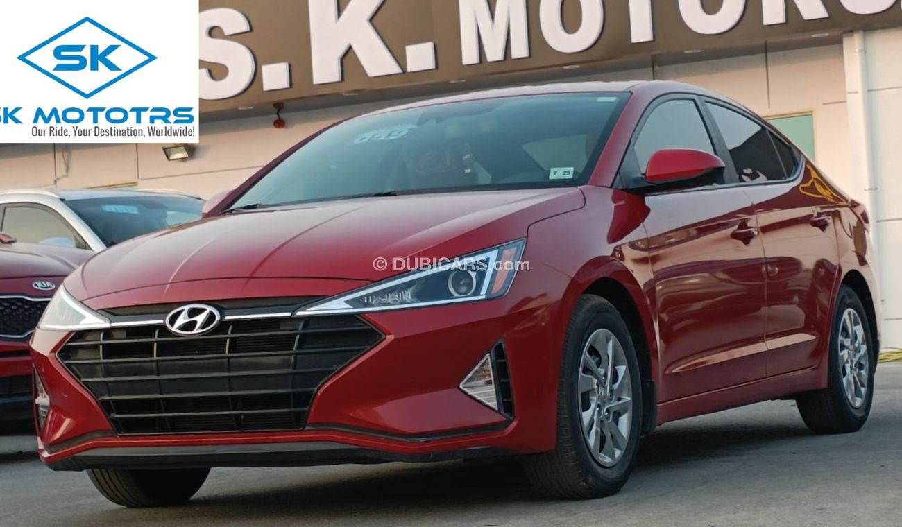 هيونداي إلانترا SE, 2.0L Petrol, Diamond Leather Seats, DVD + Camera (LOT # 995392)