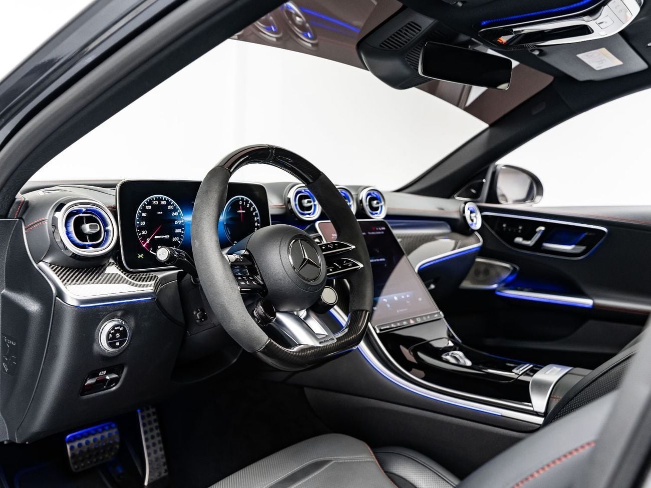 مرسيدس بنز C 63S AMG 2024 Mercedes C63s AMG E-Performance, Mercedes Warranty + Service Contract, GCC, Low KMs