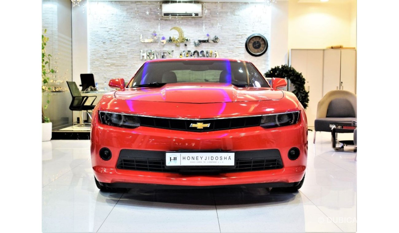 شيفروليه كامارو Amazing Chevrolet Camaro RS 2014 Model!! in Red Color! GCC Specs