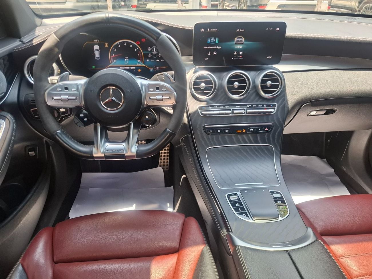 Mercedes Benz GLC 43 AMG STD Mercedes-Benz GLC43 coupe  2021 full option