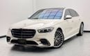 Mercedes Benz S500 4MATIC L 2021 Mercedes S500 4Matic, 1 Year Warranty, Service History, Clean Title, Excellent Conditi
