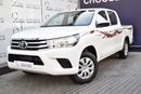 Toyota Hilux AED 1279 PM | 2.7L MT DC 2WD GCC DEALER WARRANTY