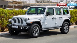 Jeep Wrangler Unlimited Sahara V6 , GCC , 2021 , 0Km , W/3 Yrs or 60K Km WNTY @Official Dealer