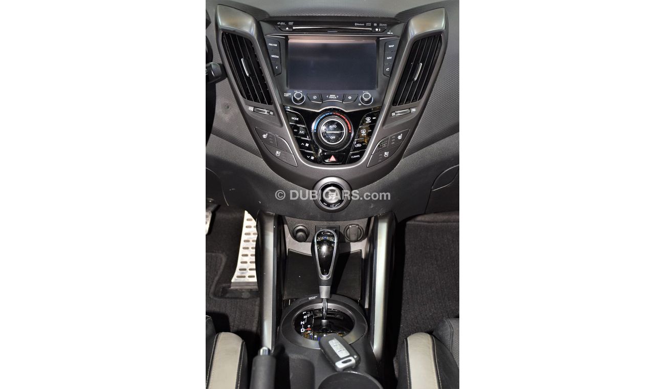 Hyundai Veloster Turbo EXCELLENT DEAL for our Hyundai Veloster TURBO ( 2016 Model! ) in White Color! GCC Specs
